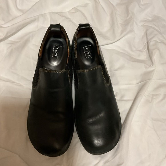 b.o.c. Black Leather Loafers Size 9M - Picture 4 of 15